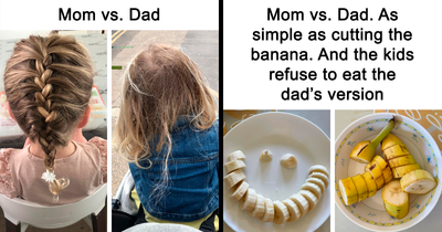 The Difference Between Moms And Dads Captured in These 50 Pics