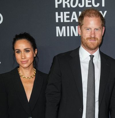 Meghan Markle Skips a Gown and Steals the Show in a Sleek Armani Power Suit at Project Healthy Minds Gala