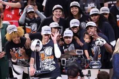 Rampant Las Vegas Aces complete sweep of Mercury to win third WNBA in four years