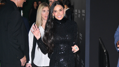 Move over minis: Demi Moore proves the maxi is the new party LBD