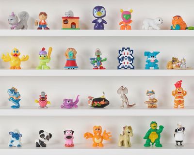 Triple Trouble: Fairey, Hirst, Invader review – the most revolting visual soup imaginable