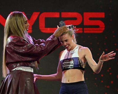 Keely Hodgkinson crowned 800m queen of New York by Serena Williams