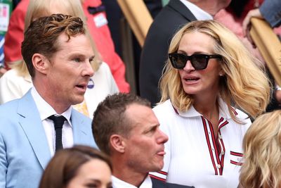 Julia Roberts admits she made Royal Box faux pas at Wimbledon with Benedict Cumberbatch