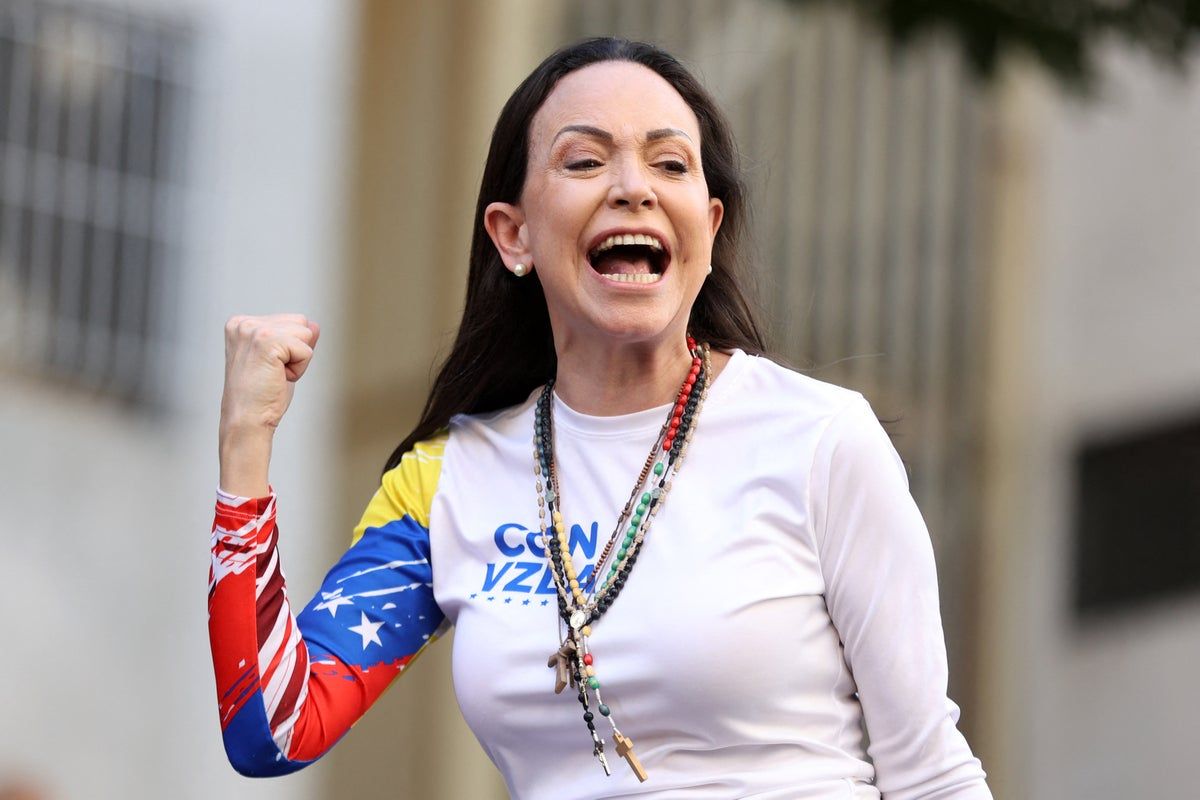 Nobel Peace Prize winner Maria Corina Machado…