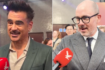 Ballad of a Small Player’s Colin Farrell and Edward Berger admit they have ‘terrible’ poker faces