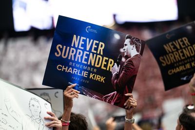 ‘Page one of the authoritarian playbook’: how Trump and allies are exploiting Kirk’s killing