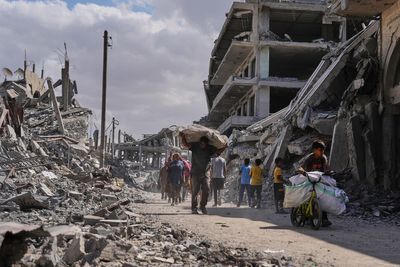 ‘Everything is wiped out – there is nothing to salvage’: The bleak reality for Palestinians returning home after the ceasefire