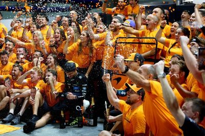 McLaren chief gives heartfelt toast to Gil de Ferran amid team celebrations