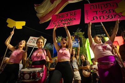 ‘Bring them home now’: Thousands in Israel demand ceasefire holds and last hostages returned