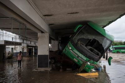 Heavy rain and flooding across Mexico leaves dozens dead