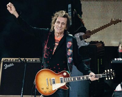 Rolling Stones’s Ronnie Wood says he is working on new songs with Rod Stewart
