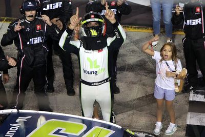 Aric Almirola gets 'second chance' with Xfinity Vegas win