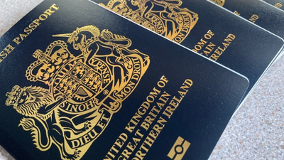 New UK Passports to Feature King's Coat of Arms in Major Redesign