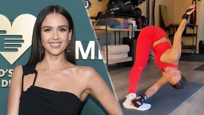 I just tried Jessica Alba’s favorite arms and abs exercise — here's what happened to my body