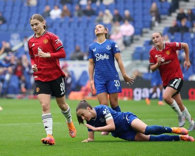 ‘It’s breathtaking’ – Everton savour slice of WSL history but Manchester United spoil party