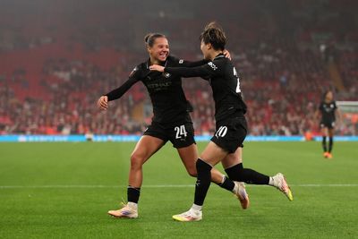 Liverpool still without a WSL point after Fujino strike gives Manchester City late win