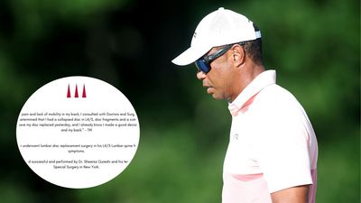Tiger Woods Announces Third Surgery In 13 Months After Tests Discover 'Compromised Spinal Canal'
