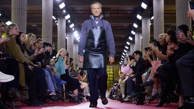 Richard E. Grant's Appearance at a Miu Miu Show Confirms 2026's Most Unorthodox Kitchen Trend – Aprons Are Back in a Big Way