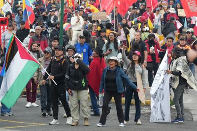 Protesters clash with police in Ecuador amid nationwide strike over fuel prices