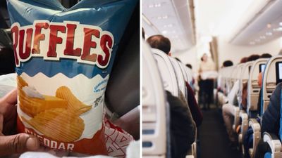 ‘Tell the flight attendant’: Woman buys bag of Ruffles chips before getting on plane. Then it does something alarming