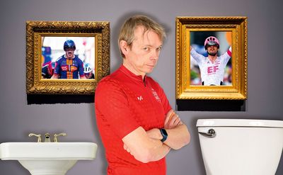 'My downstairs loo features a couple of pictures of me racing. I look ridiculous' - Dr Hutch wonders if TT helmets have ruined cycling photography