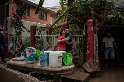 Photos of the aftermath of torrential rain in Mexico