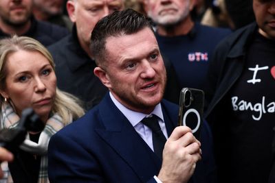 Tommy Robinson told police ‘not a chance bruv’ when they demanded he hand over his mobile pin, court told
