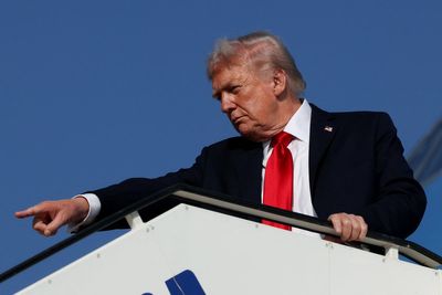 Trump-Israel latest: President flies to peace summit in Egypt after hero’s welcome disrupted by protests in Knesset