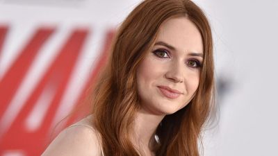 Karen Gillan's Brilliant Headboard Design Unlocks the Secret to Bed Placement in a Small Bedroom – It's a Masterclass in Light and Shape