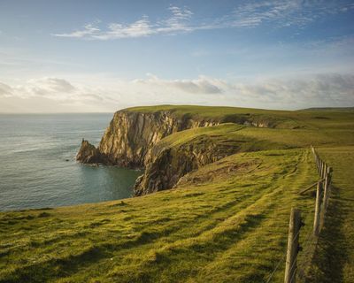 Hiking an unruly but beautiful new coast path in south-west Scotland