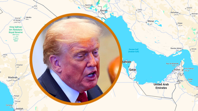 ‘You can walk it in one second!’: Trump says Qatar deal important because of border with Iran that doesn’t exist