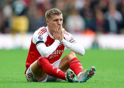 The seven Arsenal games Martin Odegaard will miss with knee injury