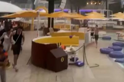 Storm Alice forces Wayne Lineker’s Ocean Beach Club to close