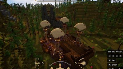 How to fly a ship in Everwind