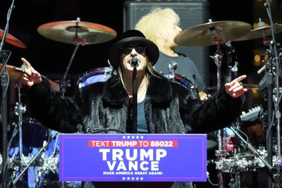 MAGA falls for fake TPUSA halftime show poster promising performances by Kid Rock and ‘Measles’