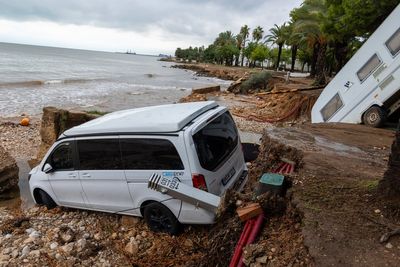Spain floods: Hundreds of cars swept away as torrential rain causes chaos in Catalonia