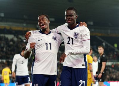 England U21 1-0 Andorra: Jamie Gittens assists Tyrique George for Young Lions' winner