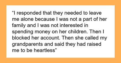 Estranged Mom Tracks Down The 21YO Son She Abandoned, Demands He Pay For Half-Sister’s Treatment