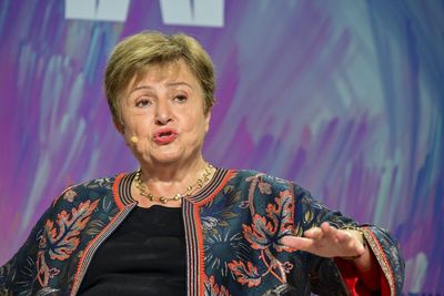 IMF chief Kristalina Georgieva dismisses impact of Trump trade war: 'Trade is like water, you put in an obstacle, it goes around it'