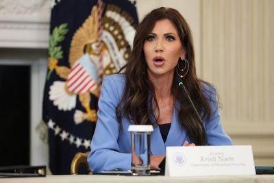 Airports are refusing to air video of Kristi Noem blaming Democrats for government shutdown