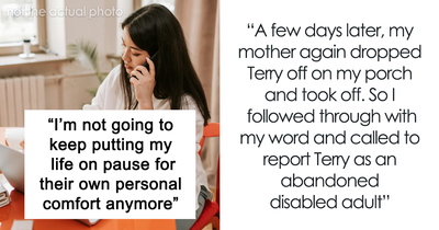 Woman Warns Parents Not To Leave Disabled Brother With Her, Calls Social Services To Collect Him