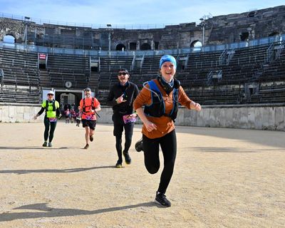‘We burst into the arena feeling like warriors’: urban trail racing in Nîmes
