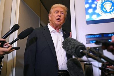 Read Trump's 'declaration for enduring peace' in full - as US President dodges 'Palestinian state' question