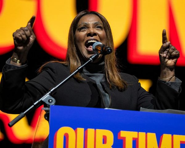 Letitia James warns of ‘powerful voices trying to silence the truth’ – US politics live