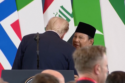 Listen: Hot mic catches Trump’s private conversation with Indonesian president about son Eric