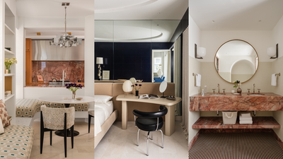 In This Art Deco Apartment in Miami, a Clever Layout and Custom Finishes Make the Small Kitchen Work Harder