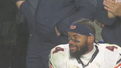 D'Andre Swift Had Such a Casual Reaction to Bears' Game-Winning Field Goal