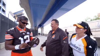 Shilo Sanders's Hilarious Stunt Had Browns and Steelers Fans Thinking He Was Shedeur