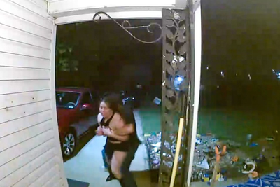 Police beg for tips after unidentified woman seen being abducted on doorbell camera