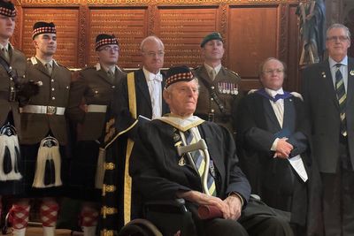 100-year-old veteran of Normandy landings receives honorary degree